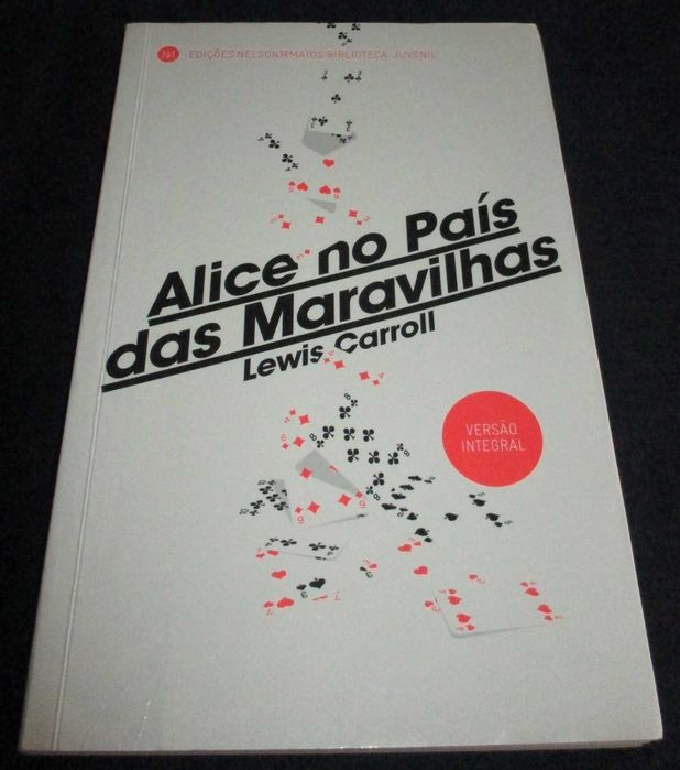 Livro Alice no país das maravilhas Lewis Carroll