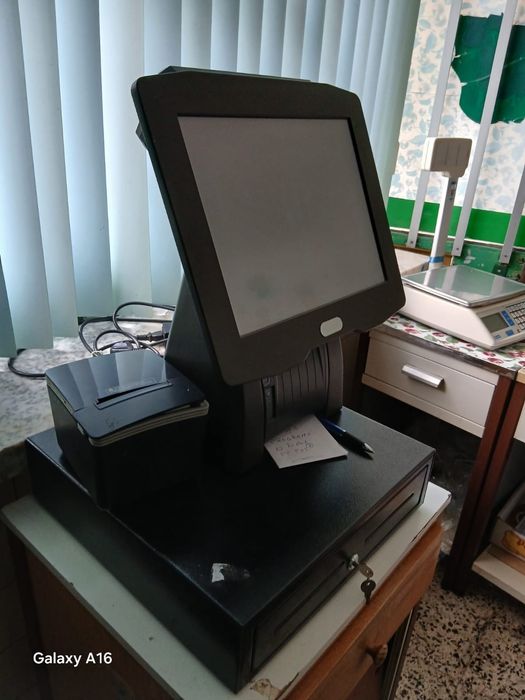 Máquina registadora comercial SENOR  + impressora  -  Programa LINUX