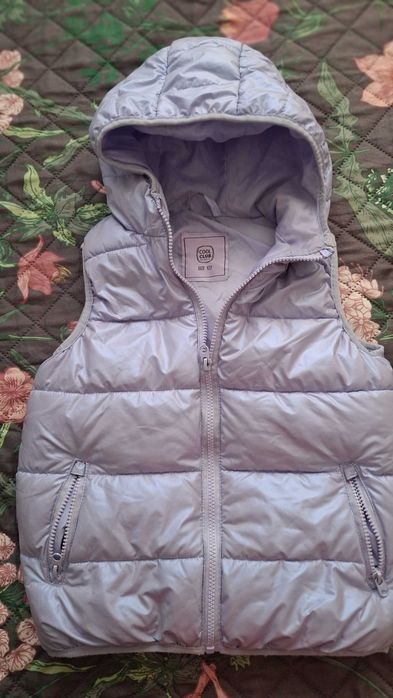 Bezrękawnik niebieski r.122