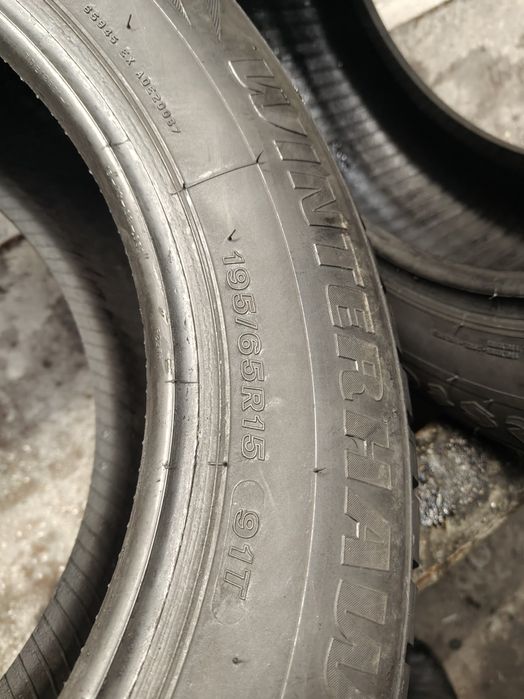 2X 195/65R15 91T Firestone Winterhawk 3 Opony Zimowe