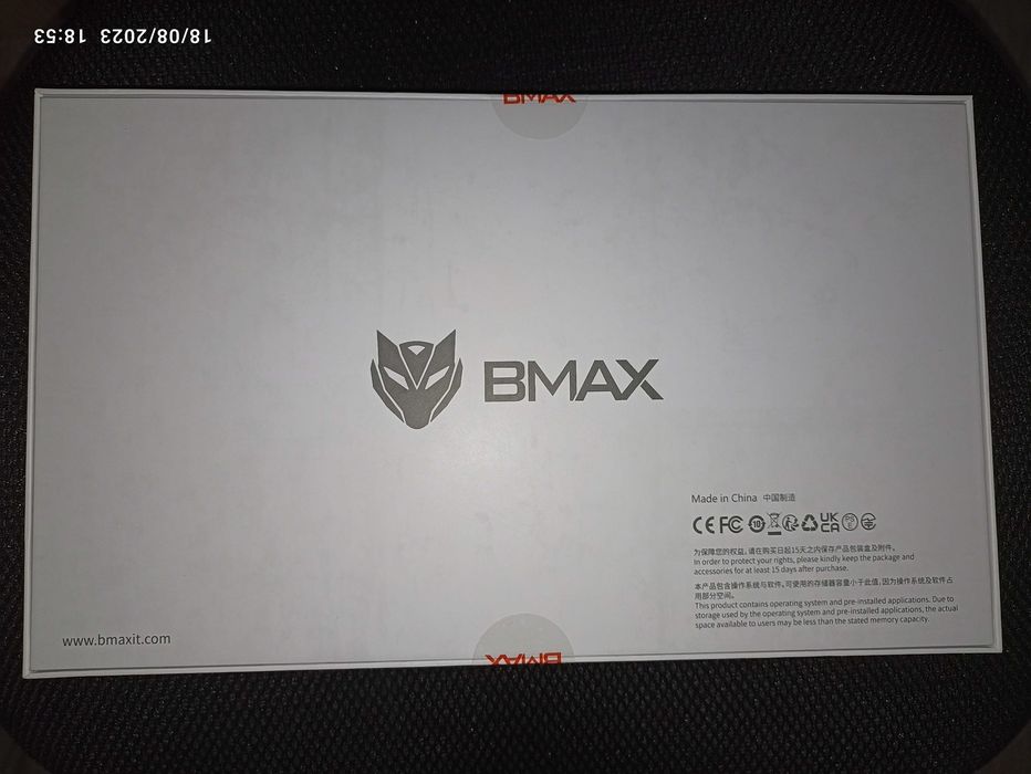 Tablet BMAX 10" 4+4/64Gb
Tablet BMAX 10" 4+4/64Gb