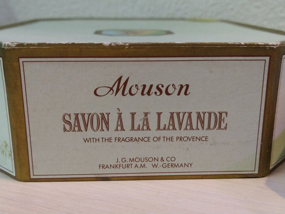 Парф. набір Mouson eau de Lavande (парфуми + мило) - вінтаж, рідкість