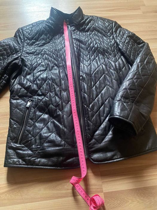 Чоловіча шкіряна куртка Klaros, розмір 52 (L)