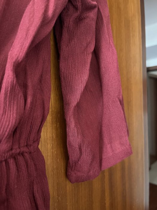 Macacão bordeux, natura, tam L