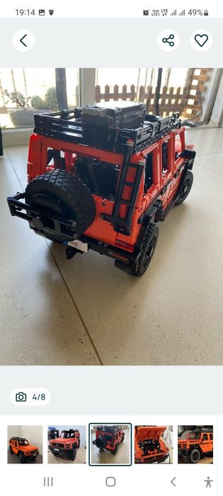 Klocki technique Mercedes G500
