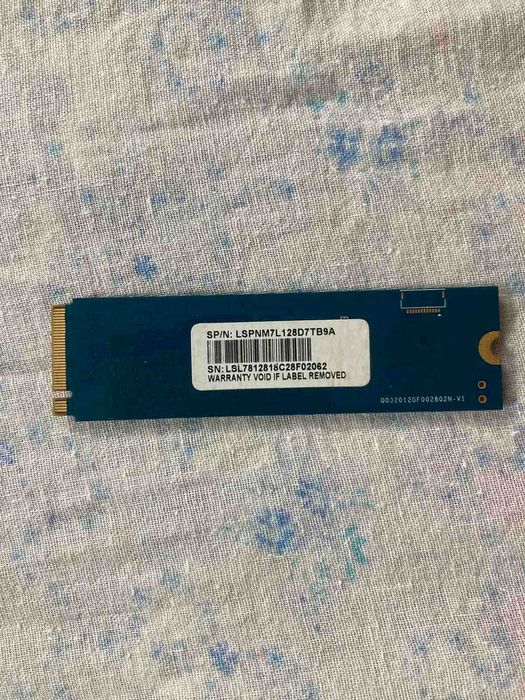 SSD m2 nvme 128gb стан ідеальний