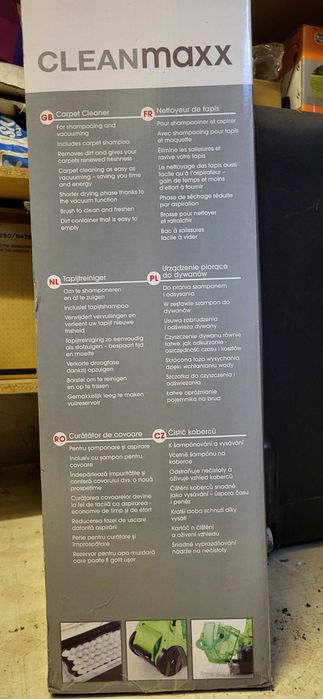 Odkurzacz piorący Clean maxx, nowy