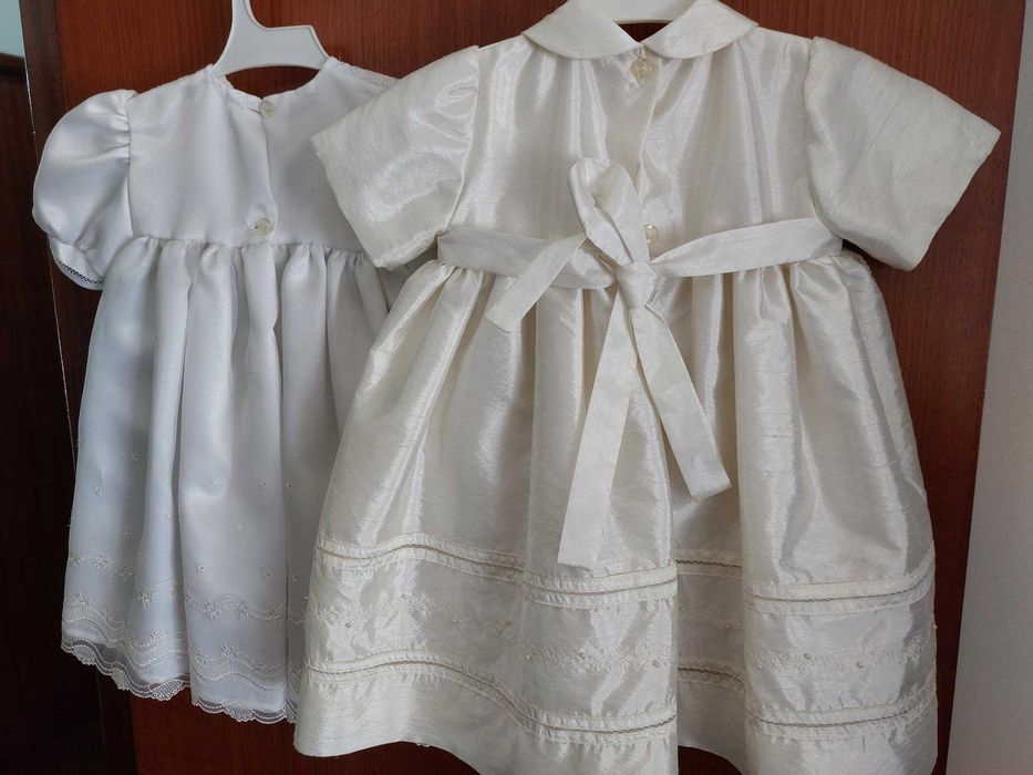 6 Vestidos Cerimônia ou Batizado Criança 12 meses, Novos com Etiqueta!