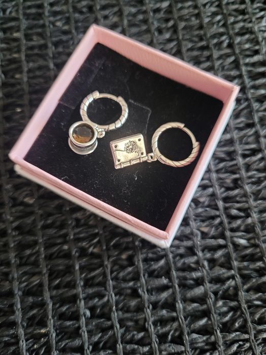 Piękne kolczyki srebrne S925 NOWE