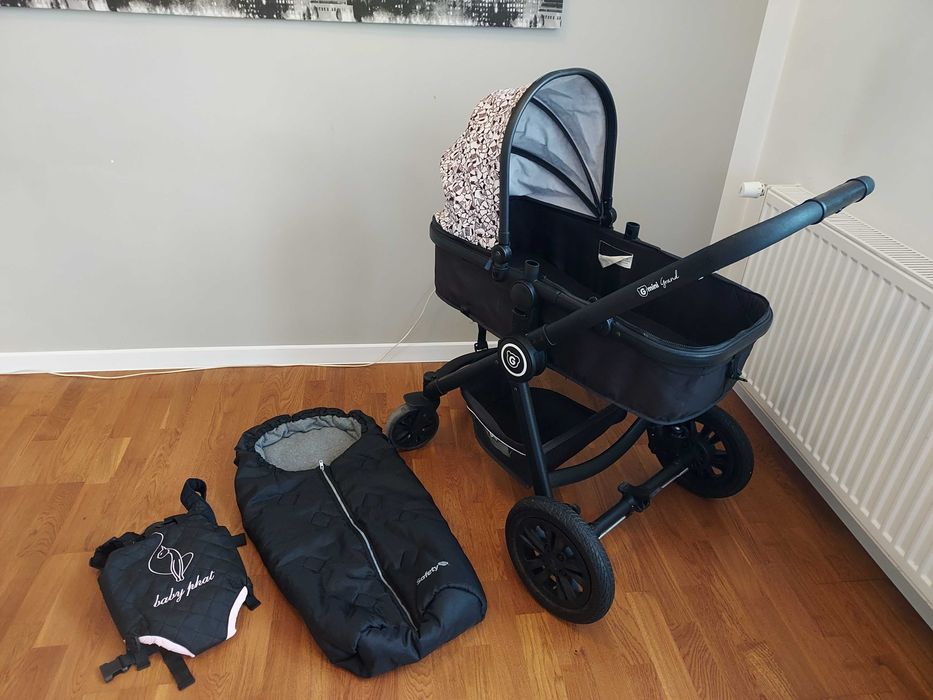 G-mini Grand wózek 2 funkcyjny głęboki/spacerowy + fotelik