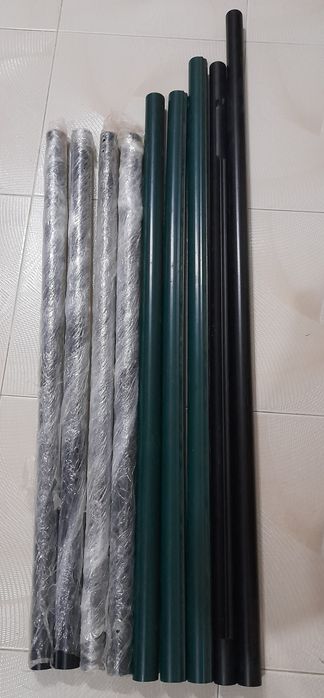 Tubos Alumínio 75cm com 28mm com Guia Central