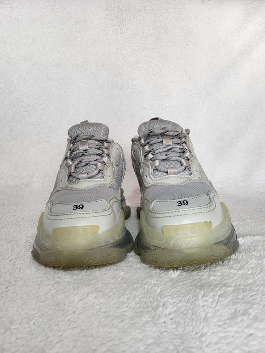 Adidasy Balenciaga Triple S clear