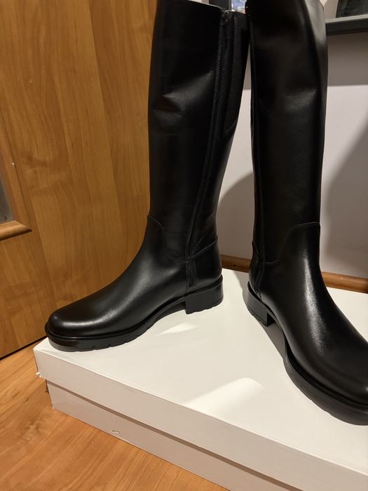 Czarne kozaki damskie r. 39