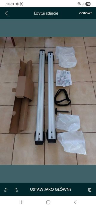 BELKI / relingi dachowe AUDI Q5 II FY   NOWE