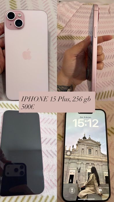 IPHONE 15 PLUS 256gb