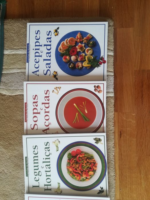 Coleção Livros culinária completamente NOVOS