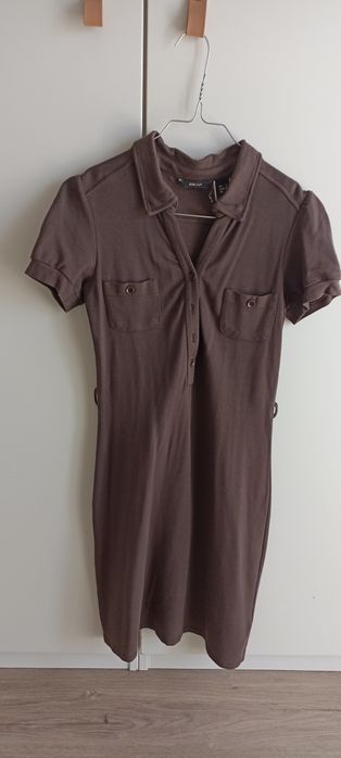 Vestido castanho