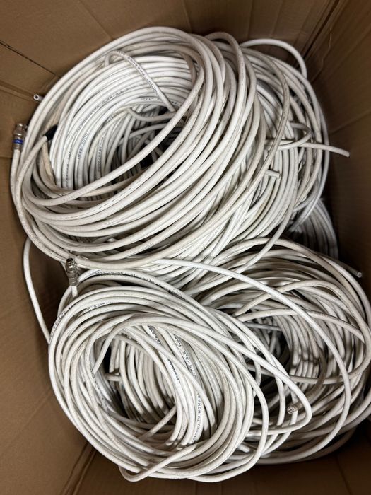 Kable do monitoringu CCTV – używane, 10 zł/kg