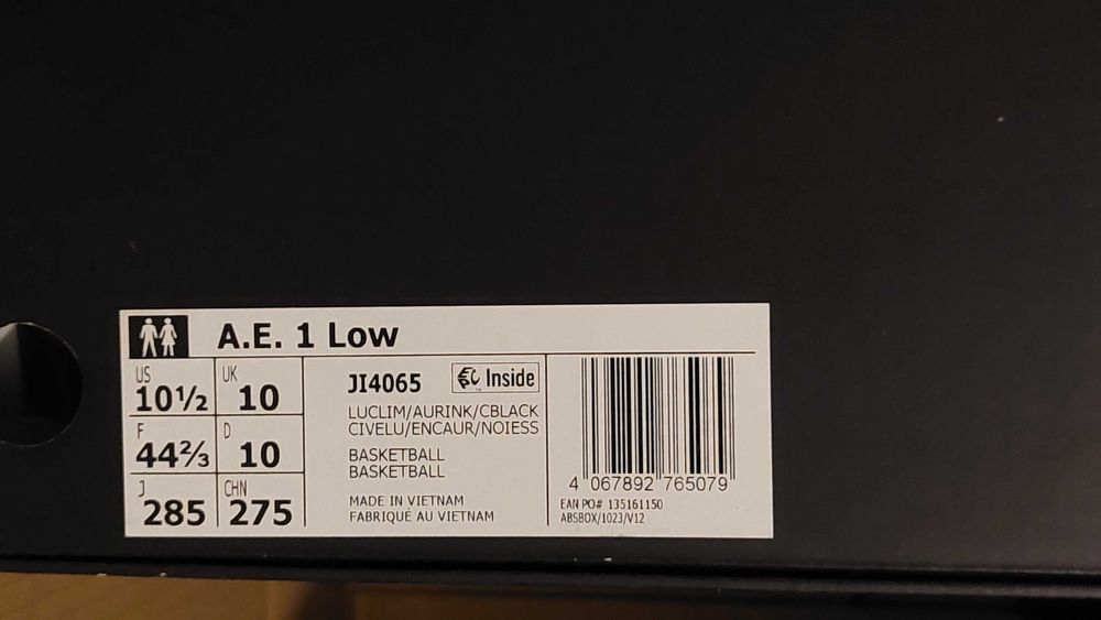 A.E.1 LIME adidas Anthony Edwards buty do koszykówki Pełna rozmiarówka
