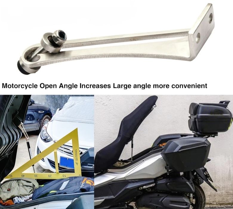 Sym Cruisym GTS Joymax - Extensor inox aumento anglo abertura assento