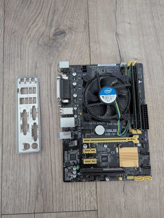 Zestaw Asus H81M-C i5 4670 8GB Chłodzenie