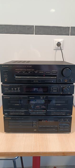 Pioneer XD-Z84T Vintage Hi-Fi – CD + Duplo Deck – Excelente Estado