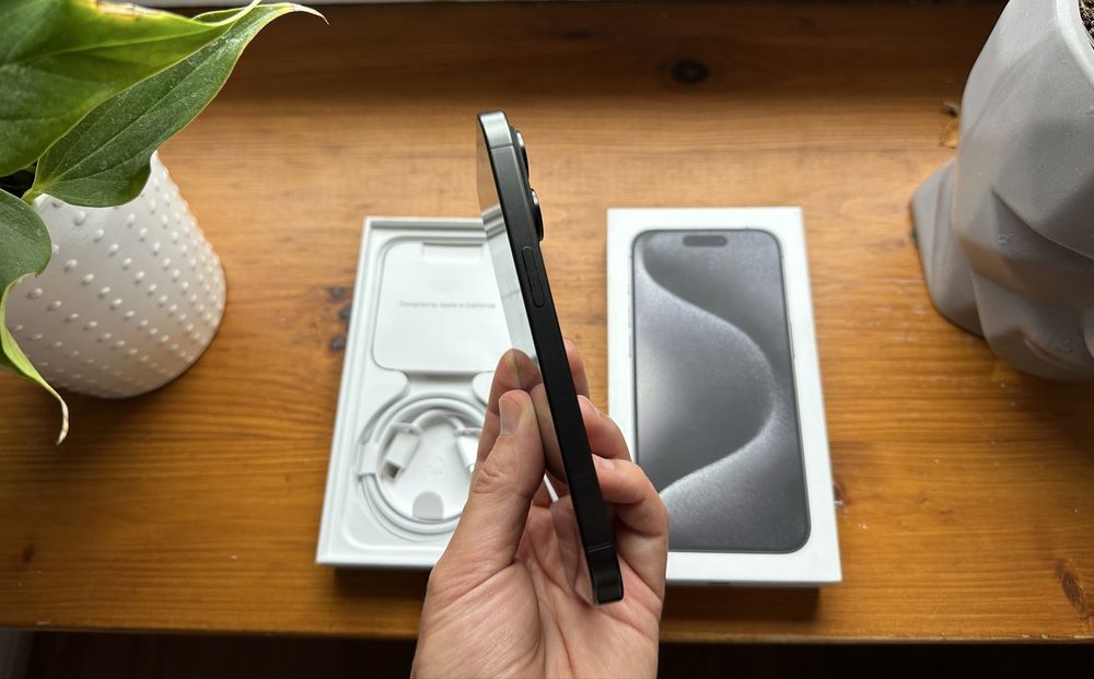  Apple iPhone 15 Pro Max 256GB Black Titanium I Kondycja baterii 96%