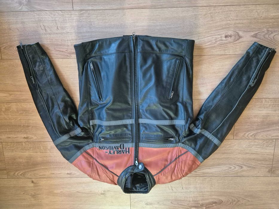 Casaco pele Harley Davidson tamanho M