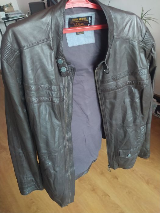 Чоловіча шкіряна куртка s.Oliver (Casual Wear Co.)