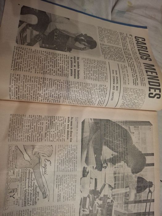 Revista televisao 1972 Carlos Mendes