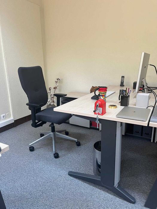 Secretária com Armário Steelcase