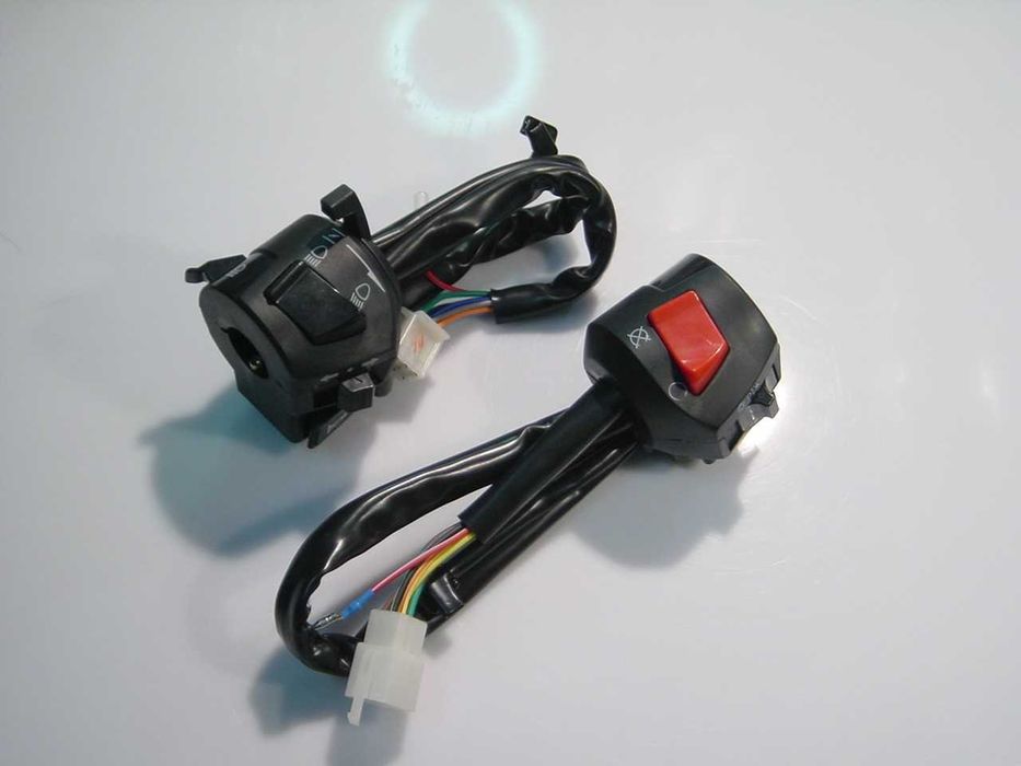 Comandos de guiador para mota