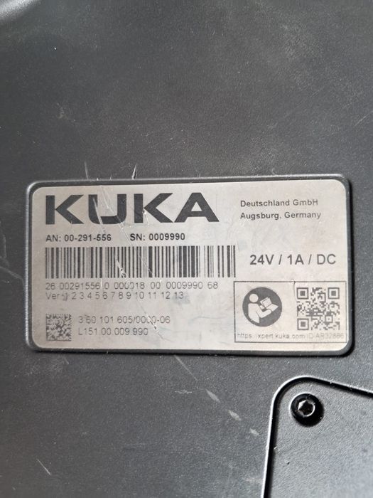 Robot kuka krc4 teach pendant kuka panel 00/291/556