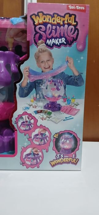 Conjunto brinquedos para fazer Slime