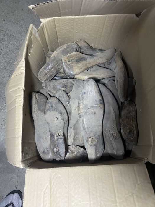 Moldes de sapateiro antigos