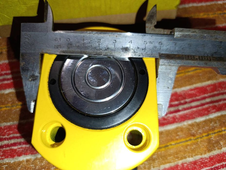 Домкрат гидравлический ДН20П12 низкий (пружинный возврат штока