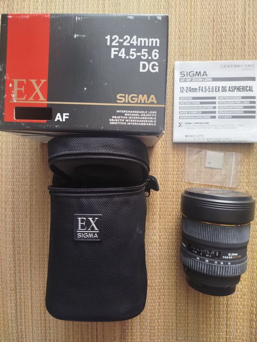 Sigma DG 12-24 f4.5-5.6 Canon Full Frame