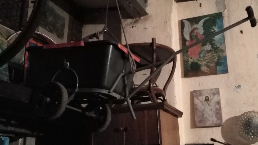 Wózek kastra kolaska udźwig 250kg ogrodowy do wywozu trawy na wode itp