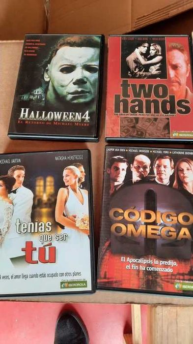Lote de 22 dvd filmes com idioma ou legendas em Castelhano