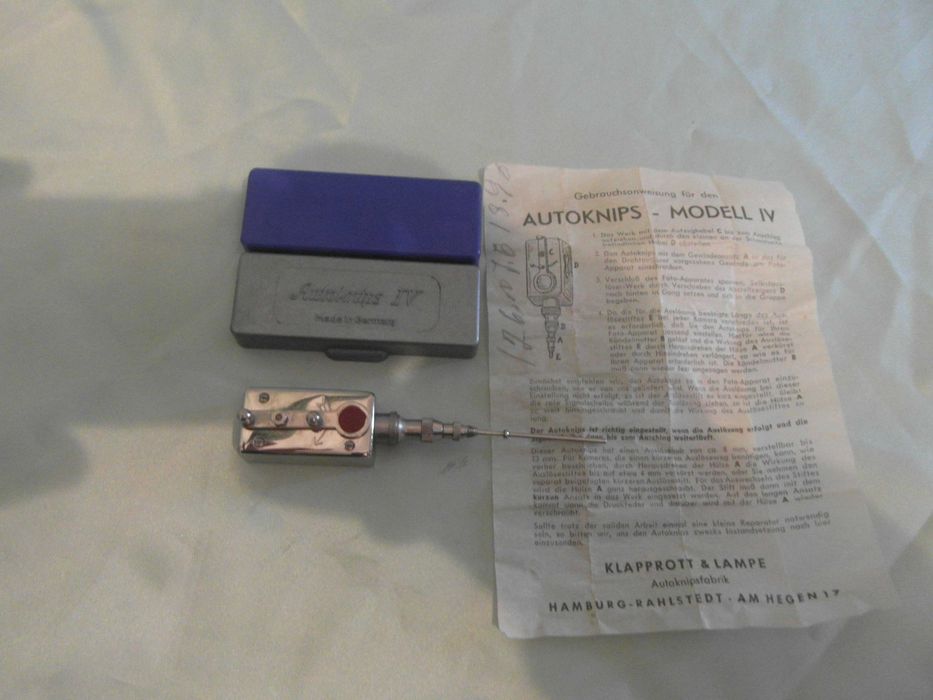 Aparelho Autoknps- Modell  iv