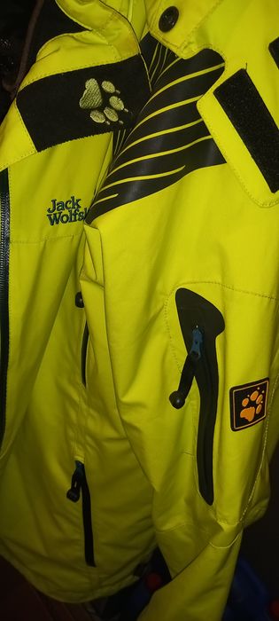 Kurtka Jack Wolfskin xl zimowa narciarska Recco system lawinowy