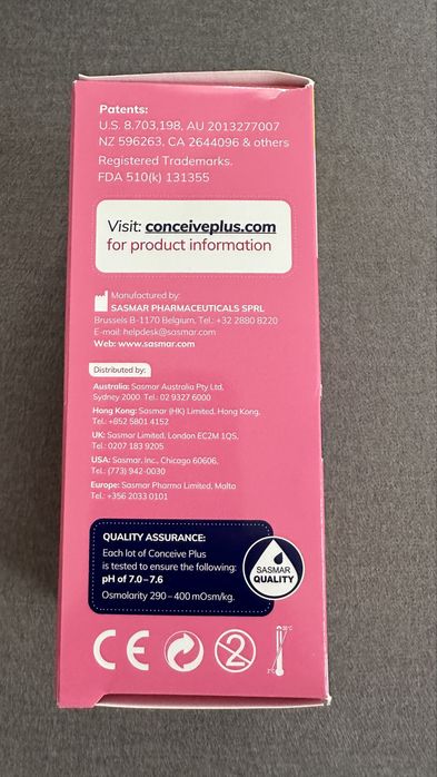Żel conceive plus fertility 8x4g