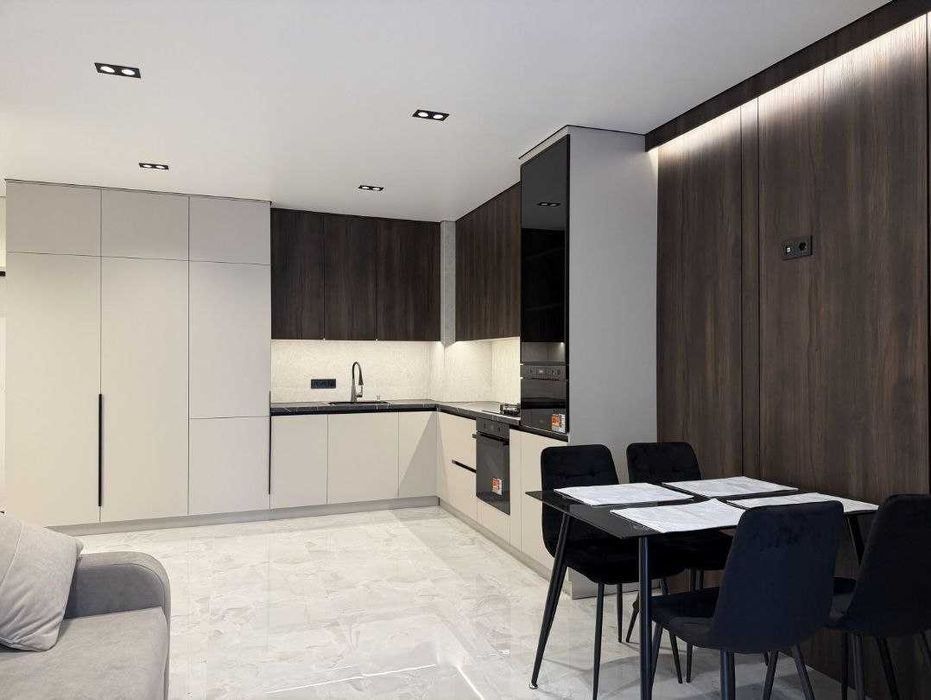 1-Кімнатна 47 кв.м. ЖК «Квітковий» з Газом! Нова! Сучасна квартира!