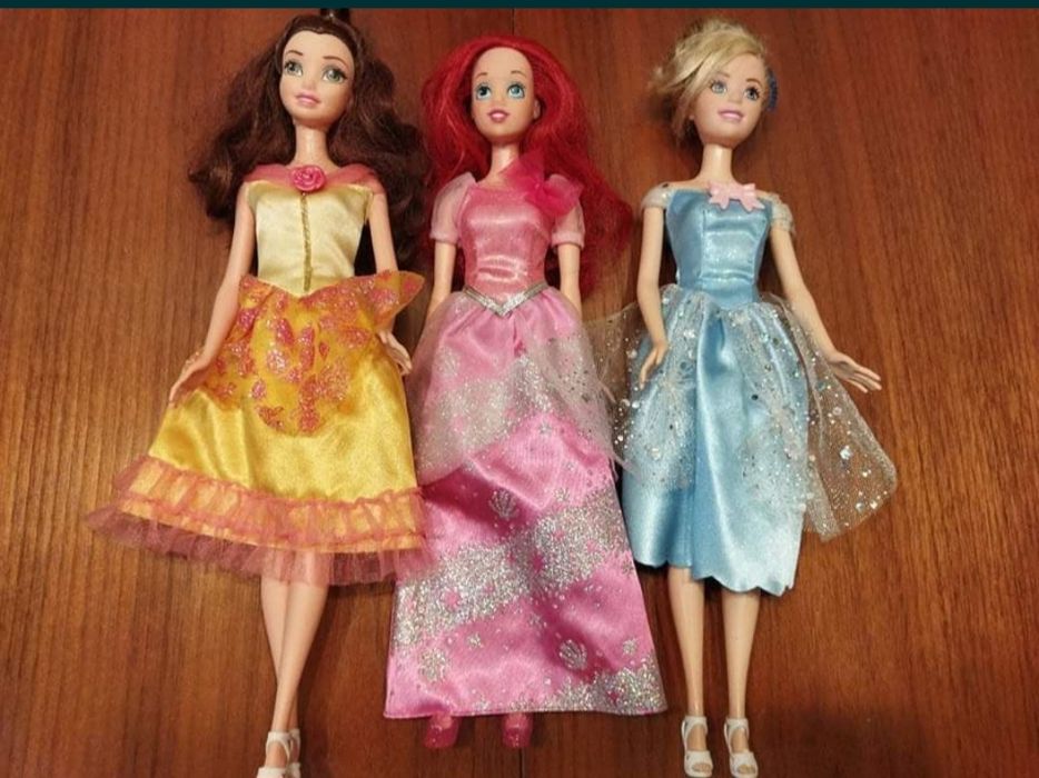 Mattel, Bella, Ariel, Kopciuszka, Disney,  Księżniczka