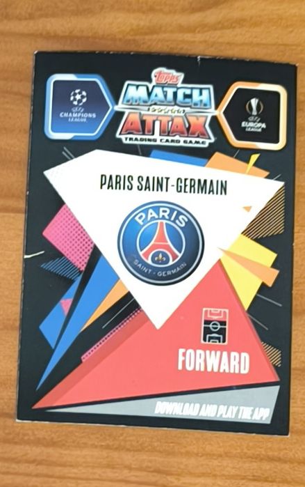 Carta Topps Match Attax Neymar Jr Starplayer