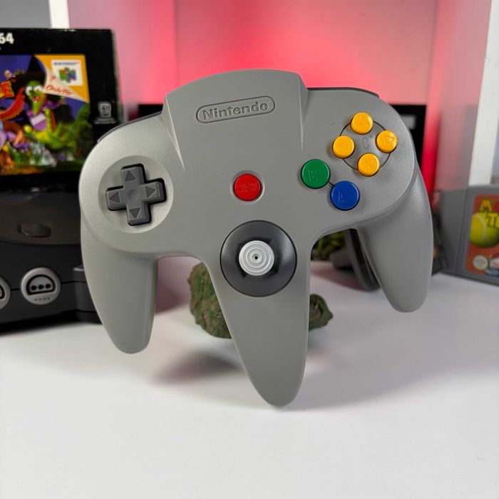 Геймпад Nintendo N64 NUS-005 Б/У Оригінальний контролер Н64 Нінтендо асортимент джойстиків ретро nintendo