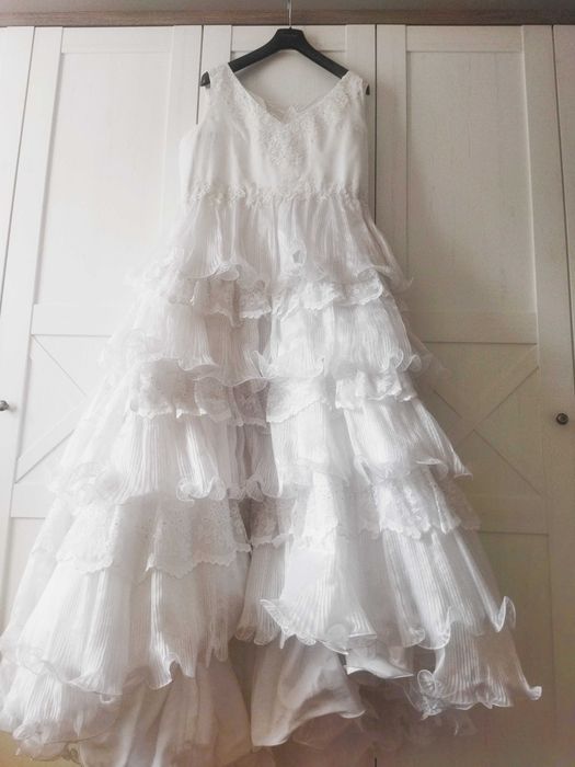 Suknia ślubna plus size 48-50