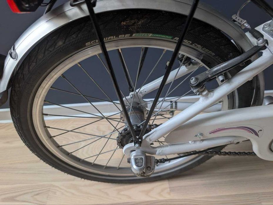 Велосипед Puky Skyride 20-3 Alu white Планетарка