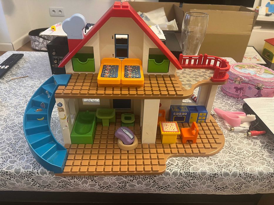 Playmobil, 1.2.3, Dom rodzinny, 70129