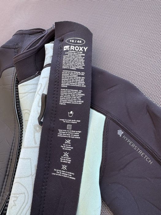 Fato surf Roxy Quiksilver 2/3 Syncro Hyperstretch 16 anos